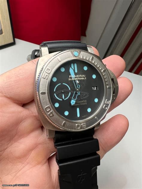 Panerai Submersible SUB 47 P9010 CAR RUB BK 